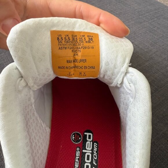 Ricardo Cavolo Work Slip-Resistant: Uno - Flaming Heart Safety Toe Comp Toe - Picture 3 of 6